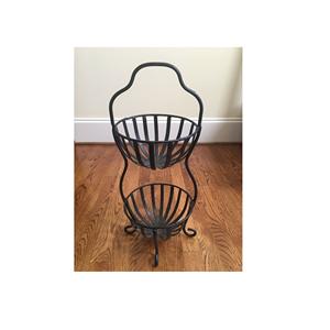 Cesta de Frutas de Hierro Hecha a Mano con Construcción Duradera, Forma Elegante, Ideal para la Decoración de Cocinas Modernas - Product Image 5