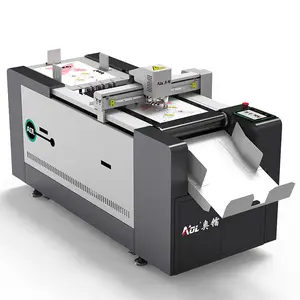 Fast Speed Accurate Flatbed Digital Cutter Plotter For Sign Graphics Print Packaging