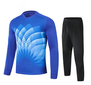 Kids Unisex Football Goalkeeper Uniform Sleeveless Soft Sponge <b>Pads</b> Breathable Moisture-Wicking UV Protection Custom Team Sport - Product Image 2