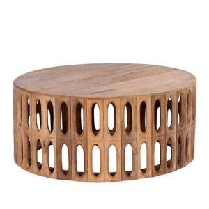 Table basse en bois de manguier en gros |   Fabricant de meubles pour importateurs |   Quantité minimum de commande : 10 pièces - Product Image 2