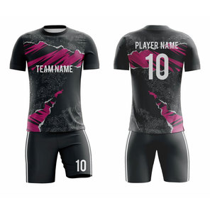 Maillot de football d'hiver personnalisé imprimé pour homme, manches courtes, col rond, polyester anti-humidité, adulte, toutes saisons - Product Image 4