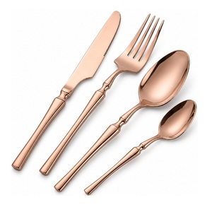 Classic Elegant Stainless Steel Silverware Set Mirror Polish <b>Vintage</b> Style Restaurant <b>Cutlery</b> Tableware Spoon Fork Flatware - Product Image 2