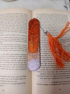 Marque-pages en résine faits à la main, stylo personnalisé, design Art Déco scintillant, forme décorative, cadeau pour étudiant, professeur, Diwali - Product Image 3