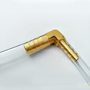 ข้อต่อข้อต่อทองเหลืองลดข้อศอก90 ° (AOL-056) ทองเหลืองลดข้อต่อข้อศอกแบบมีหนาม - Product Image 6