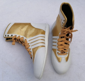 Chaussures de musculation, de powerlifting et de lutte personnalisées avec logo, pour entraînement en salle, antidérapantes, respirantes, dessus en cuir véritable, semelle extérieure en PU, été - Product Image 2