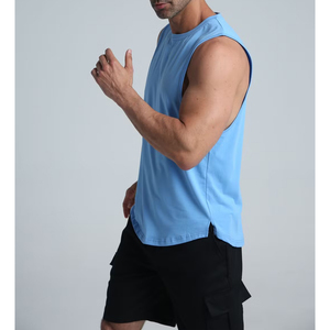 Expédition Rapide Fournisseur de Vêtements d'Entraînement Débardeur de Musculation Oversize Sans Manches pour Culturistes Remise en Gros Équipement de Fitness Athlétique Débardeur de Gym - Product Image 3