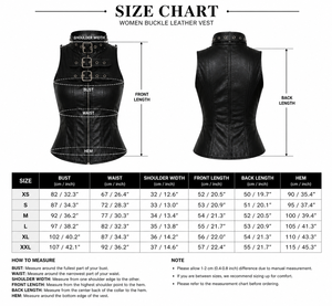 Chaleco de Cuero de Alta Calidad para Mujer, Diseño Sólido en Cuero Genuino, Chaleco de Motocicleta, Chaqueta sin Mangas Casual para Mujer - Product Image 6