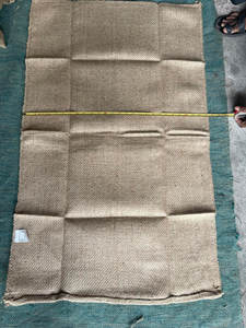 Sacs en jute B.Twill 100% écologiques de haute qualité et durables, qualité alimentaire VOT, 44x26,5 pouces, poids du sac 1020 g, antibactériens - Product Image 6