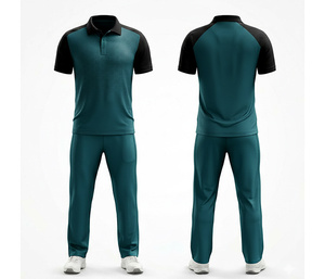 Premium <b>Cricket</b> Uniform for Clubs and Teams Full Sublimation Printing | Men Women Youth <b>Cricket</b> Wears Polo Shirt and Trouser - Product Image 2