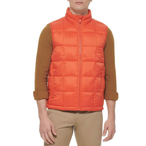 Econex Sports <b>Men's</b> <b>Slim</b> Fit Quilted <b>Vest</b> Sleeveless Puffer Jackets Stand Collar Zipper Closure Windproof Quick Dry Color - Product Image 3
