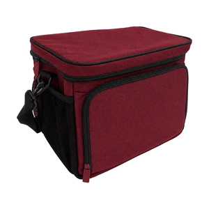 Black Insulated <b>Lunch</b> Cooler <b>Bag</b> Reusable Leakproof Food <b>Tote</b> Zipper Portable Picnic <b>Bag</b> - Product Image 3