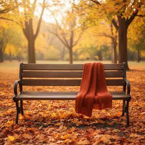 Sciarpa Lavorata a Maglia Angelina 90x180cm Caramello Monocromatico in Velluto Antipiega Sottovuoto - Product Image 1