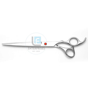 กรรไกรตัดขนสัตว์เลี้ยงแบบตรง ทำจากสแตนเลสคุณภาพสูง ใช้งานได้ซ้ำได้ - Product Image 2