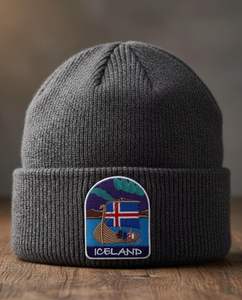 Patch brodé Islande à thermocoller/à coudre – Insigne, drapeau, blason de l'île – Cadeau - Product Image 6