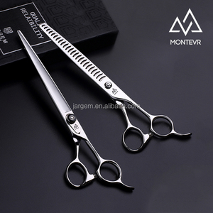Forbici professionali giapponesi per toelettatura animali, 6,5 pollici, 45 denti, per sfoltire il pelo di cani, massima qualità-prezzo - Product Image 5