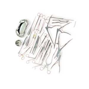 ชุดเครื่องมือผ่าตัดสำหรับสัตว์เลี้ยง คุณภาพสูง ทำจากสแตนเลสสตีล ใช้ซ้ำได้ 20 ชิ้น - Product Image 3