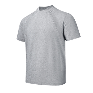 Camisetas Deportivas Transpirables de Manga Corta para Hombre, Ropa Deportiva Masculina 2025, Camisetas de Algodón Puro de Primera Calidad para Caballero - Product Image 1