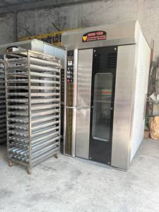 Four rotatif électrique 6 plateaux, Nouveauté 2025, pour boulangerie, 380V, automatique, portable, protection contre la surchauffe, garantie 1 an, Qualité Vietnamienne LX16M - Product Image 5