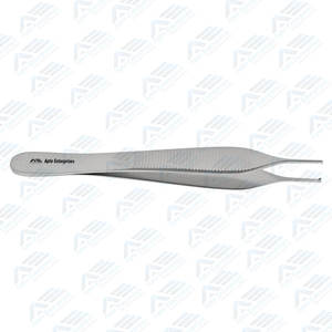 Fórceps de tejido Instrumentos quirúrgicos dentales Fórceps de tejido recto Instrumentos médicos de acero inoxidable - Product Image 6