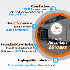 Saintfan hiện đại thép di động Trailer nhà vệ sinh bền <span class=keywords><strong>container</strong></span> Nhà Vật liệu cho sử dụng ngoài trời công viên Trường Học Văn Phòng phòng tắm - Product Image 2