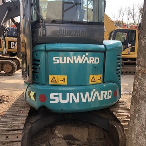 Miniexcavadora SWE18UF con Capacidad de Cucharón de 3.6m, Bomba Hidráulica y Cubierta para Construcción Agrícola - Product Image 2