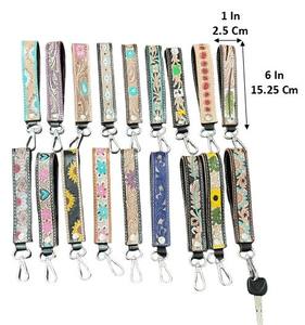 Nuevo Llavero de Cuero Genuino de Diseño Personalizado de Lujo, Correa de Muñeca, Cordones para Llaves, Regalo, Accesorios para Llaves de Bolso - Product Image 2
