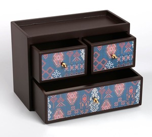 Modern Design Handcrafted Wooden Drawer Cabinet Mini <b>Storage</b> Organizer Decorative Wooden Jewelry <b>Storage</b> Box for Office Use - Product Image 5