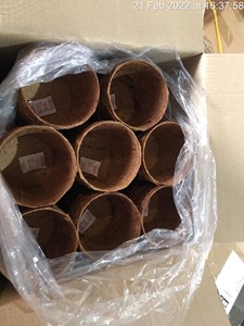 กระถางใยมะพร้าวธรรมชาติใหม่ สำหรับเพาะต้นกล้าและส่งออกขายส่ง - Product Image 4