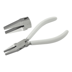 160mm Flat Nose <b>Plier</b> Smooth Jaws PVC Handles Heavy Duty Wire Wrapping <b>Pliers</b> for Jewelry Making Crimping Fishing Spring - Product Image 1