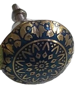 Perilla de hoja de latón Natural de estilo moderno, manija de muebles para cajón, armario, tiradores, venta a granel para cocina, tocador, uso en el baño - Product Image 1