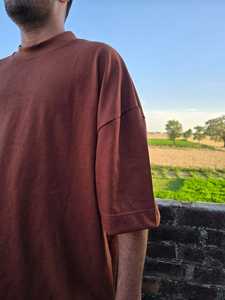 2026 New Style Custom Printed Front Men's 100% Cotton Short Sleeve O-Neck Eco-Friendly Breathable Anti-Wrinkle Loose Fit T-shirt - Product Image 4