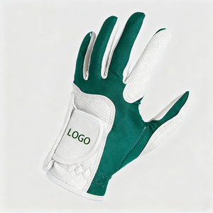 Gants de golf pour hommes en laine thermique sergé, longueur opéra, avec fermeture auto-agrippante, extensibles, respirants, confortables, détection des aiguilles pour les quatre doigts - Product Image 1