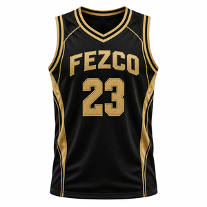 Vêtements de sport en polyester, chemises unisexes, service OEM, maillot de basket-ball sur mesure, maillots de basket-ball pour hommes, maillot de basket-ball uni - Product Image 5