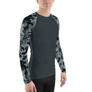 Proveedor Directo de Fábrica, Rashguard de MMA para Hombre, Personalizado, Anti-UV, Manga Larga, Poliéster/Nailon - Product Image 3