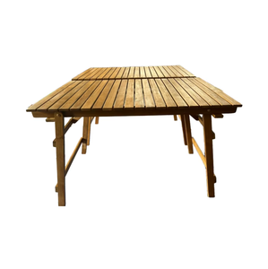 Mesa de Comedor Comercial para Exteriores |   Madera maciza de eucalipto |   Muebles Duraderos para Patio y Jardín para Restaurantes, Hoteles y Villas - Product Image 4