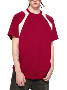 **Product Name:** Navy <b>White</b> Color Block Raglan T Shirt **Alternative Names:** Classic Raglan Sleeve <b>Tee</b> Two Tone Casual - Product Image 3