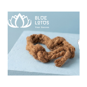 Jouet à mâcher pour chien en boule de coco naturelle grand format Blue Lotus, très populaire, écologique, nettoie les dents, masse les gencives, soulage l'ennui et l'anxiété - Product Image 1
