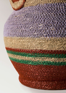 Modern Boho Braided Basket Eco Friendly Decorative Organizer Custom Braided Basket Wholesale Handmade Woven Organizer Wholesale - Product Image 3