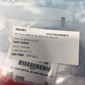 AMAT 0242-00896 KIT, INTERRUPTOR DE FLUJO, BE AERO - Equipo y piezas de semiconductores de confianza de la marca global Trusted Global Legacy - Product Image 2