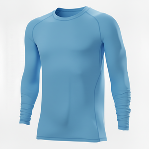 Customized Your Own Logo Design MMA BJJ Martial Arts Jiu Jitsu Wear Long Sleeves <b>Compression</b> Rash Guards for <b>Men</b> - Product Image 5