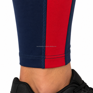 Leggings de compression pour hommes, pour l'entraînement, la course à pied, la gym, le fitness, les sports, vêtements de sport OEM ODM en gros, vêtements personnalisés - Product Image 5
