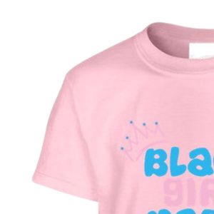 T-shirt rose à manches courtes pour jeunes, col rond décontracté, pour tous les jours, école, streetwear, sport, style de vie, vêtements confortables - Product Image 4