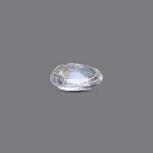 Natural White Zircon 4.45 Carat Loose Gemstone for Fine Jewelry - Product Image 3