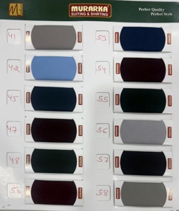 MURARKA Stretch <b>Fabric</b> 57/58Inches Wide 100% Polyester Brushed Weft Sueded Plain Men Girls Suit Material Lightweight Woven - Product Image 5