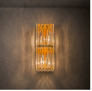 Minimalist Crystal Indoor Small <b>Wall</b> Lamp Sconce <b>Lighting</b> Fixture For Modern Living Room - Product Image 1