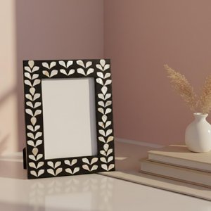 Beautiful mother of pearl photo <b>frame</b> floral capiz shell inlay <b>picture</b> <b>frames</b> for room accessories - Product Image 6