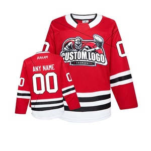wholesale Custom Oem Sublimated Hockey Jerseys Custom Logo Ice Hockey Uniforms Customized Ice Hockey Style Jersey - Product Image 1