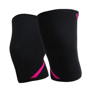 Protector de Pierna y Rodilla Deportivo de Neopreno Transpirable de 5mm 7mm con Logotipo Personalizado Unisex para Levantamiento de Pesas y Powerlifting - Product Image 1