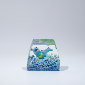 Teclas Artesanales Bosque Místico, Teclas Artesanales Personalizadas, Teclas Anime Lindas, Teclas Verdes, Juego de Teclas, Teclas de Madera - Product Image 2