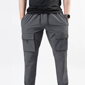 High Quality Wholesale Joggers Sweatpants Drawstring Waist <b>Men</b> Joggers Custom Design Printing Plain Fleece 2026 - Product Image 3